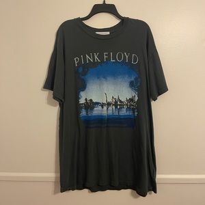 DAYDREAMER Pink Floyd Tshirt Dress size L